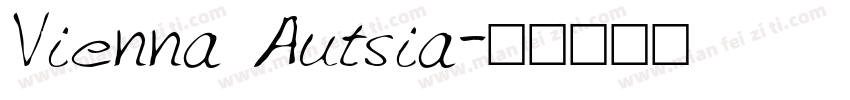 Vienna Autsia字体转换